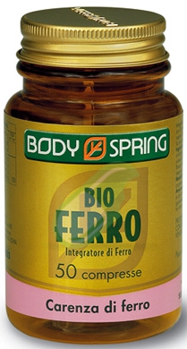 Body Spring Integratore Alimentare Bio Ferro 50 Compresse