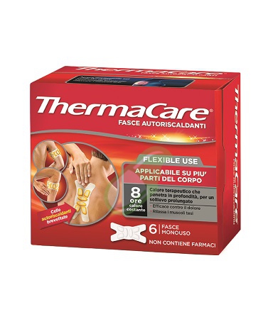 Thermacare Linea Salute e Benessere 6 Fasce Autoriscaldanti Flexible use