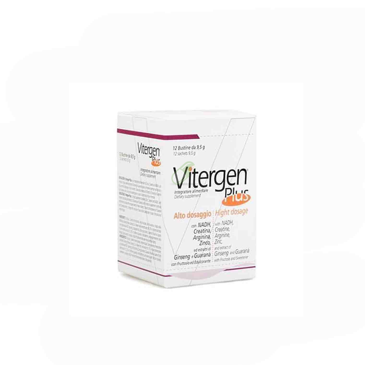 Medibase Linea Tono ed Energia Vitergen Plus Integratore 12 Bustine