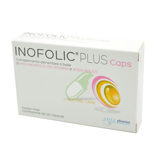 LO.LI.Pharma Linea Benessere della Donna Inofolic Plus Integratore 20 Capsule
