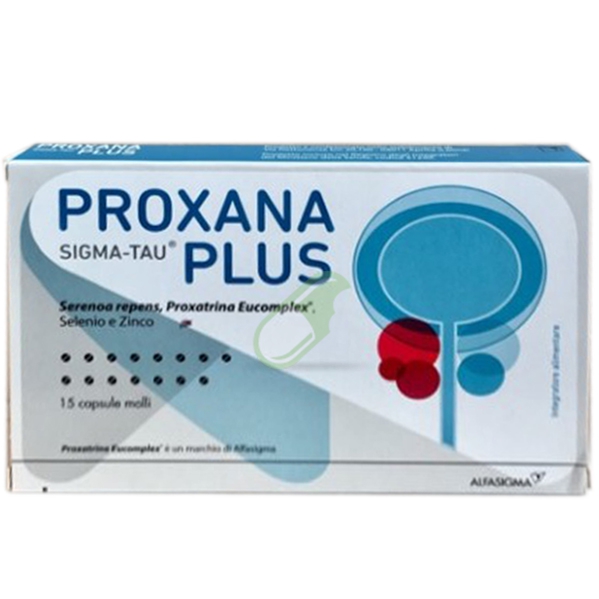 Alfasigma Linea Benessere della Prostata Proxana Plus 15 Capsule Molli