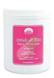 EuPhidra Linea AmidoMio Amido di Riso in Cannoli Pelli Sensibili 250 g