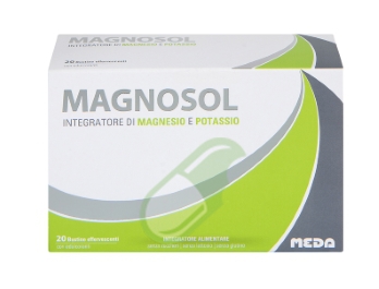 Meda Pharma Magnosol Integratore di Magnesio e Potassio 20 Bustine