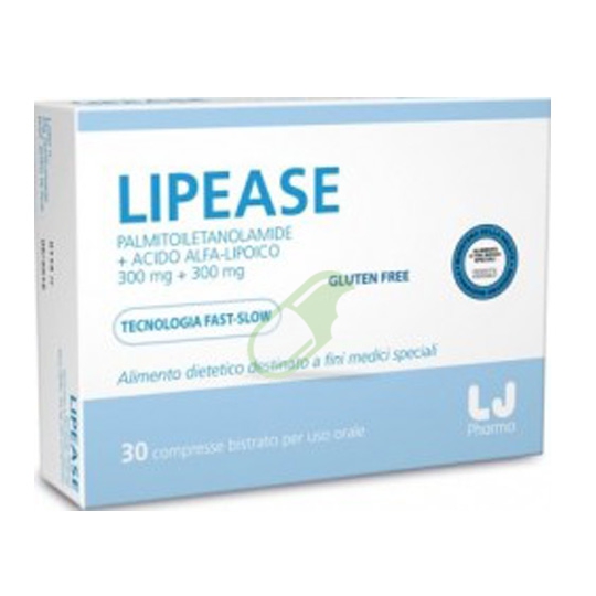 LJ Pharma Linea Antinfiammatoria Lipease Integratore 30 Compresse