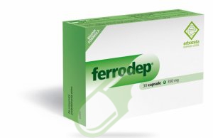 Erbozeta Linea Vitamine e Minerali Ferrodep Integratore 30 Capsule