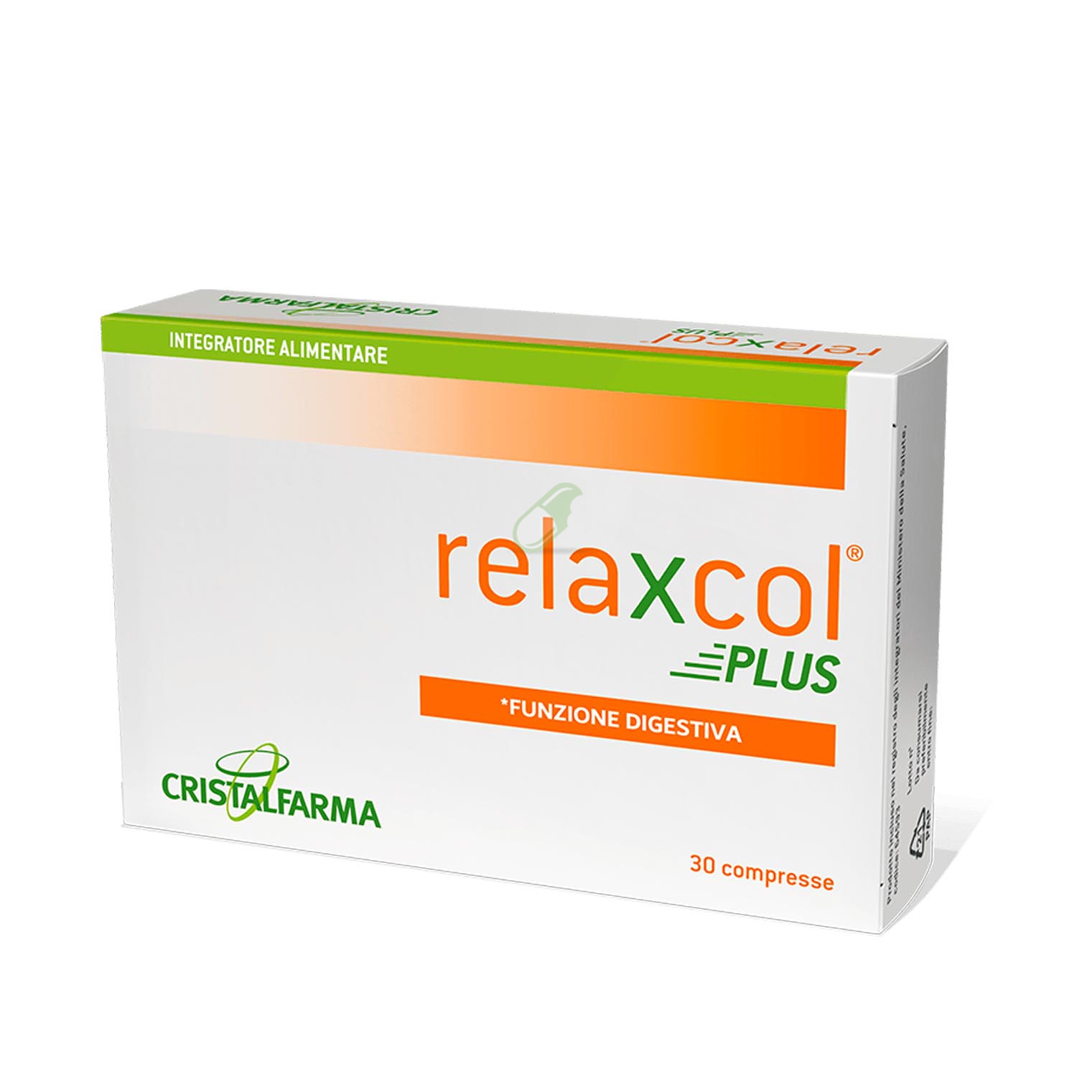 Cristalfarma Linea Benessere Intestinale Relaxcol Plus Integratore 30 Compresse