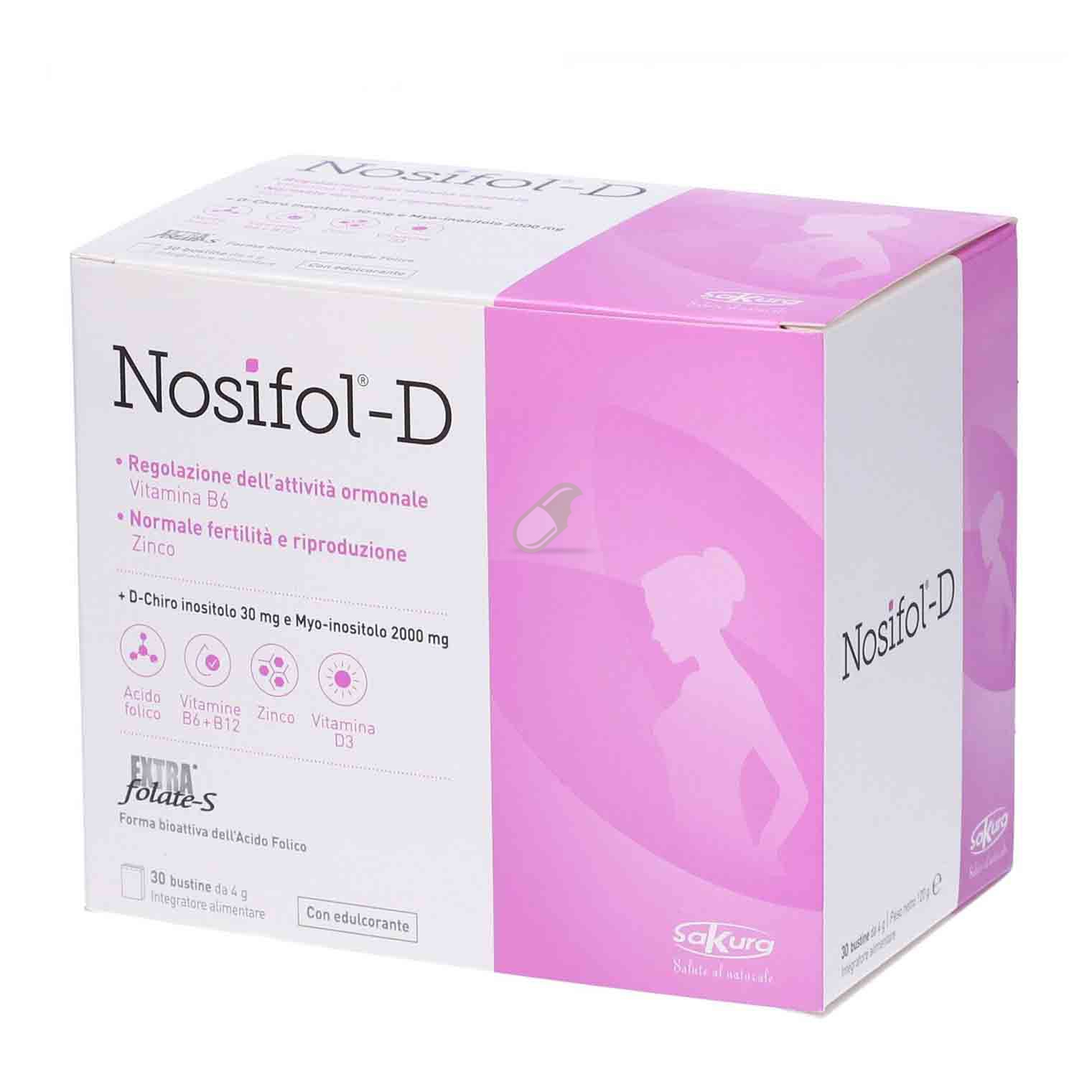 Sakura Linea Benessere della Donna NosiFol D Integratore 30 Bustine