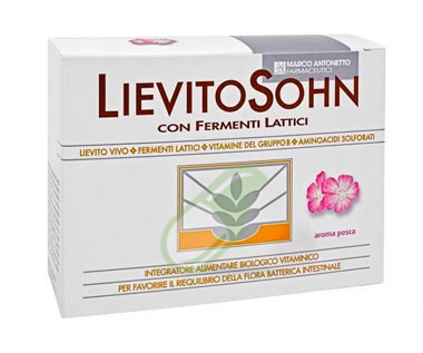 LievitoSohn Linea Pelle e Capelli Integratore Lievito di Birra 24 Bustine