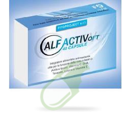 Fitoproject Linea Benessere dell'occhio Alfactiv Oft Integratore 40 Capsule