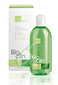Bioclin Linea Viso Acnelia Trattamento Acne e Pelli Impure Gel Detergente 200 ml