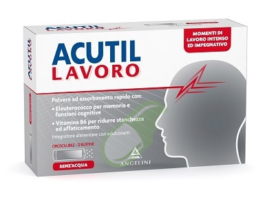 Acutil Linea Lavoro Acutil Lavoro Integratore 12 Bustine Orosolubili