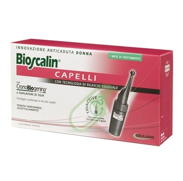 Bioscalin Linea CronoBiogenina Anticaduta Capelli Donna 10 Fiale Fortificanti