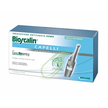 Bioscalin Linea CronoBiogenina Anticaduta Capelli Uomo 10 Fiale Fortificanti