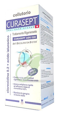 Curaden Curasept ADS Clorexidina 0,20% Acido Ialuronico Colluttorio 200 ml