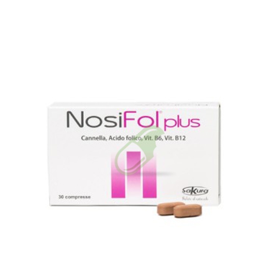 Sakura Linea Benessere della Donna NosiFol Plus Integratore 20 Compresse