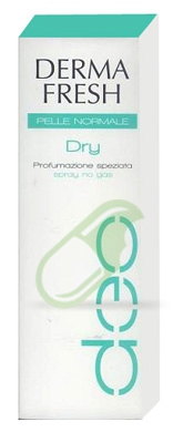 Dermafresh Linea Dry Profumo Speziato e Fresco Spray no Gas 100 ml