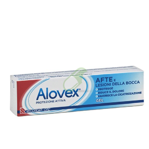 Alovex Linea Protezione Orale Gel Lenitivo Lesioni Mucosa Orale 8 ml