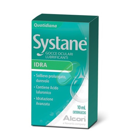 Alcon Linea Salute dell'Occhio Systane Idra Gocce Oculari Lubrificanti 10 ml