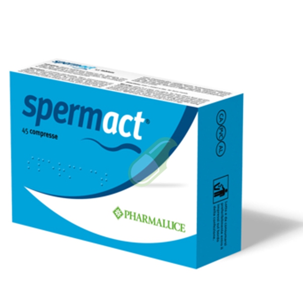 Pharmaluce Linea Benessere dell'Uomo Spermact Integratore 45 Compresse
