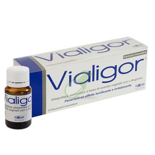 Sakura Linea Tono ed Energia Vialigor Integratore 14 Flaconcini