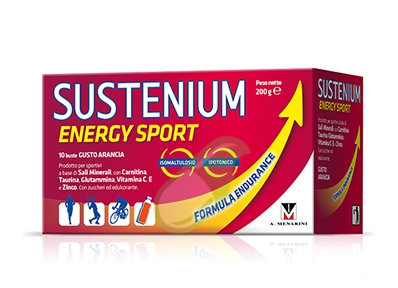 Menarini Linea Sport Sustenium Energy Sport Integratore 10 Bustine
