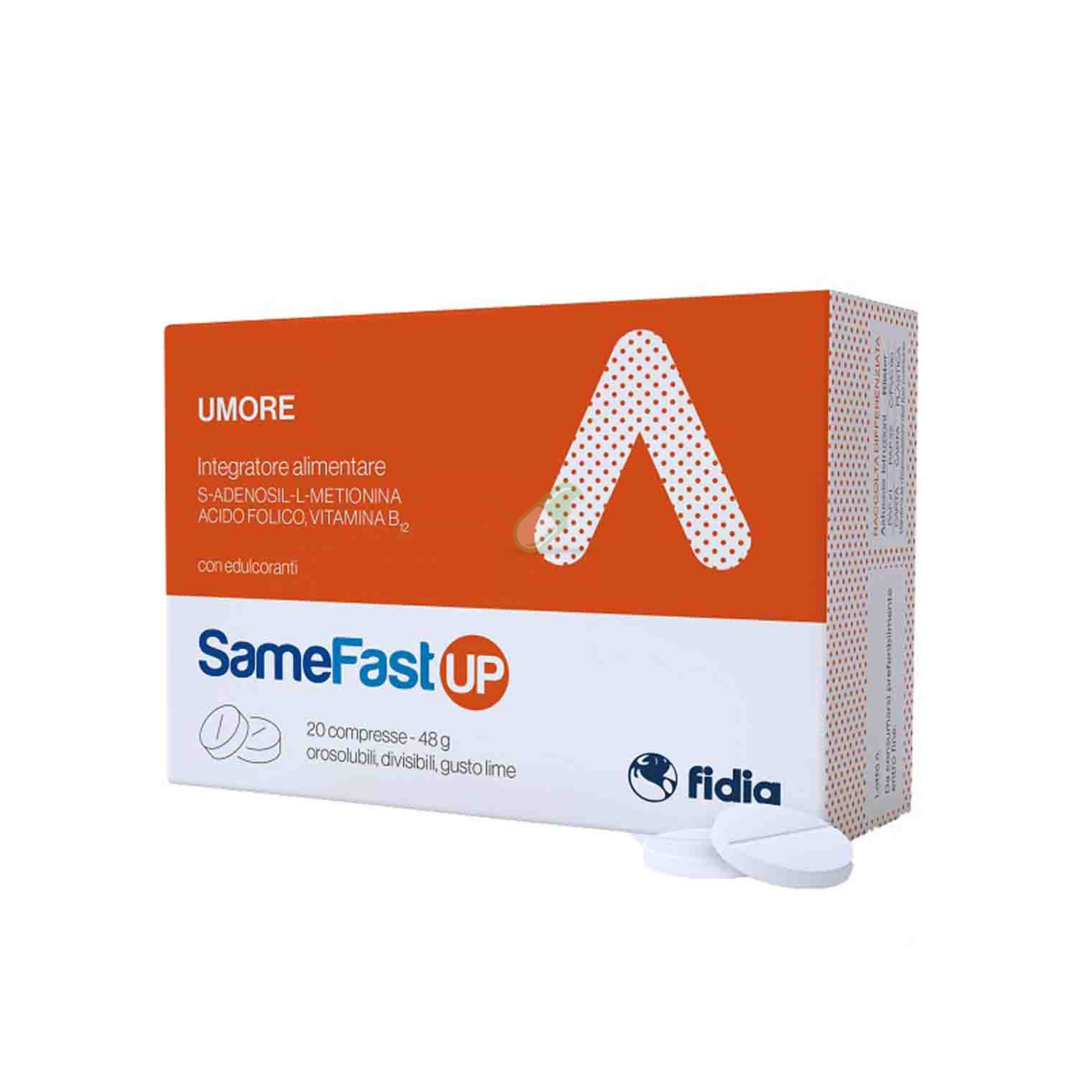 Fidia Farmaceutici Linea Benessere Samefast Up Complex 20 Compresse Orosol.