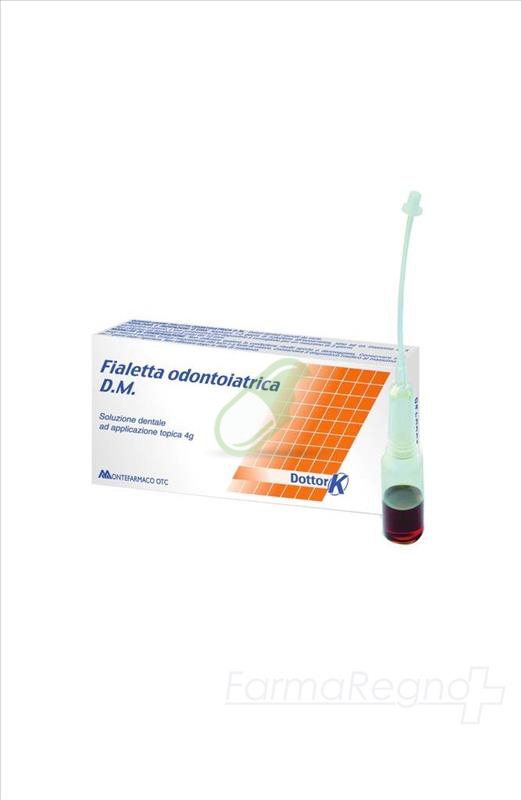 Montefarmaco Linea Dentale Fialetta Odontoiatrica D.M. fiala 4g