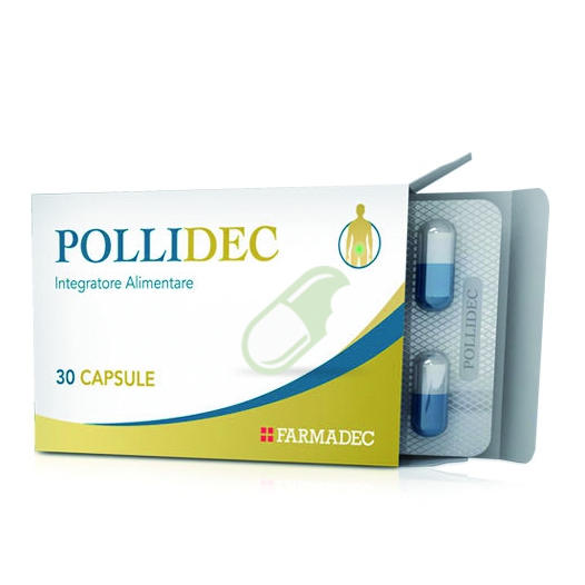Farmadec Linea Benessere della Prostata Pollidec Integratore 30 Capsule