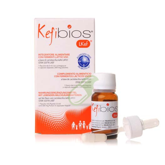 Hulka Linea Intestino Sano Kefibios gocce Probiotico 6 ml