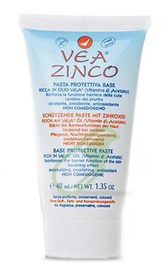 VEA Linea Pelli Sensibili Zinco Pasta Protettiva Lenitiva Emolliente 40 ml