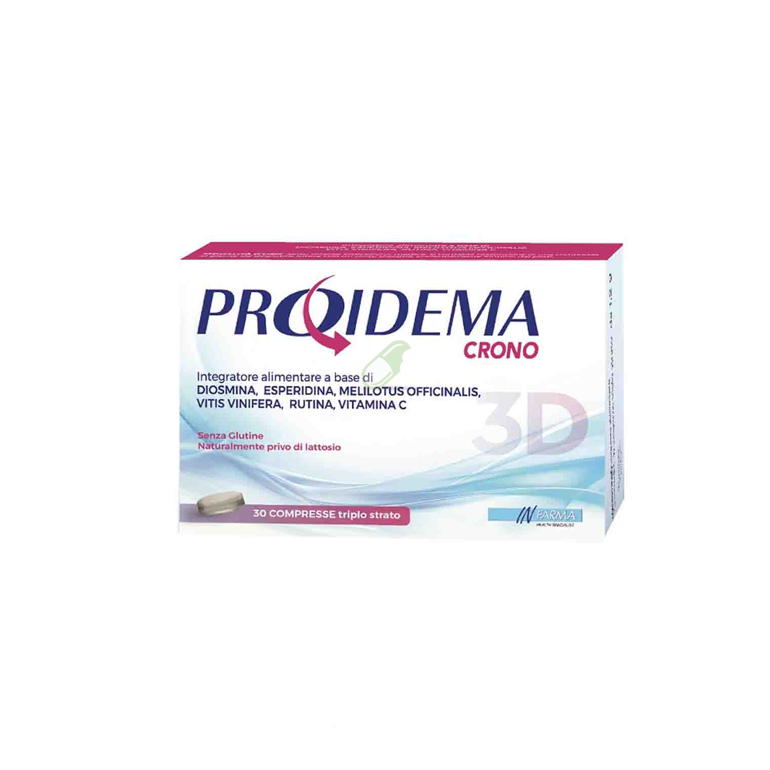 Infarma Linea Circolazione e Microcircolo Proidema Crono Integratore 30 Compr.