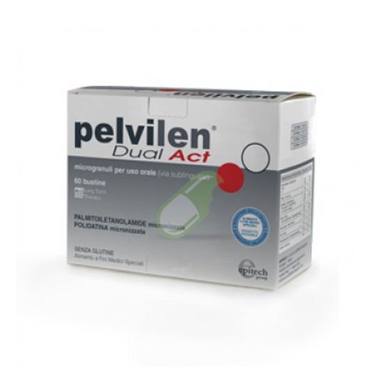 Epitech Linea Ginecologia Pelvilen Dual Act Integratore 60 Bustine