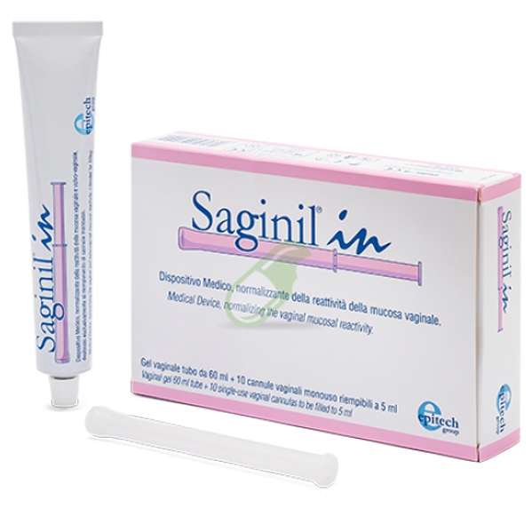 Epitech Linea Ginecologia Saginil in cannule vaginali 10 pezzi tubo 60ml