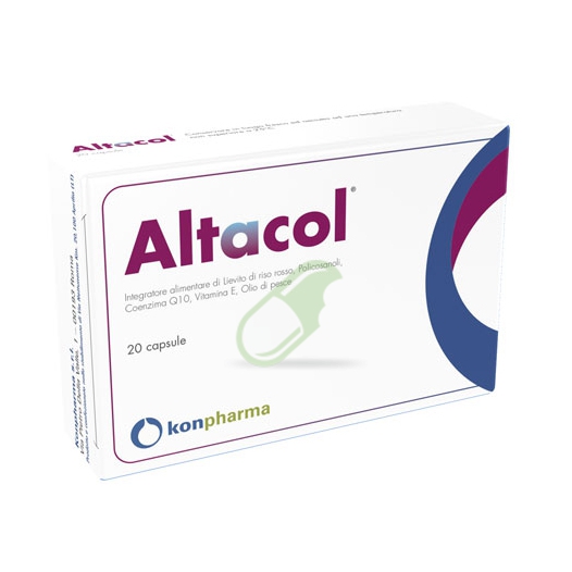 KonPharma Linea Controllo del Colesterolo Altacol Integratore 20 Capsule
