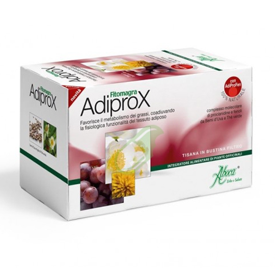 Aboca Naturaterapia Linea Controllo Peso Adiprox Fitomagra Tisana 20 Filtri