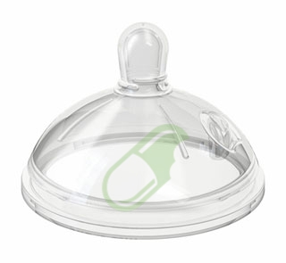 Chicco Linea Allattamento 2 Tettarelle Biberon Step Up 2 Fori 2-4+M Flusso Lento