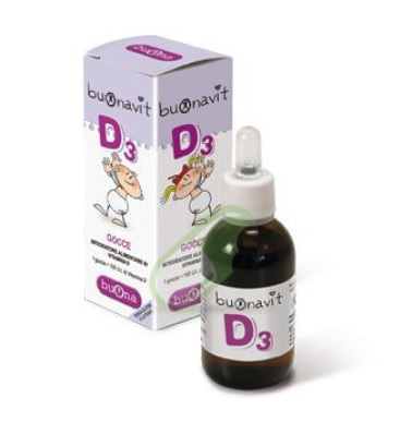 Buona Steve Jones Linea Pediatrica BuonaVit D3 gocce 12 ml