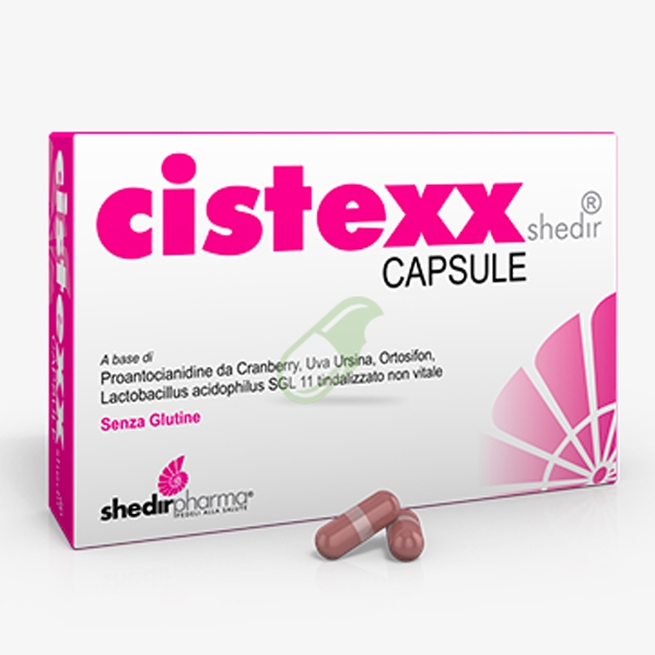 Shedir Pharma Linea Benessere delle vie Urinarie Cistexx Integratore 14 Capsule