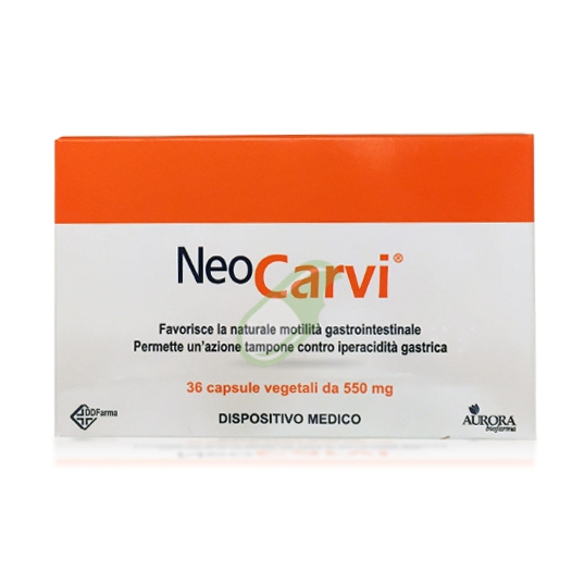 Auro Biofarma Linea Benessere Gastrointestinale Neocarvi 36 Capsule