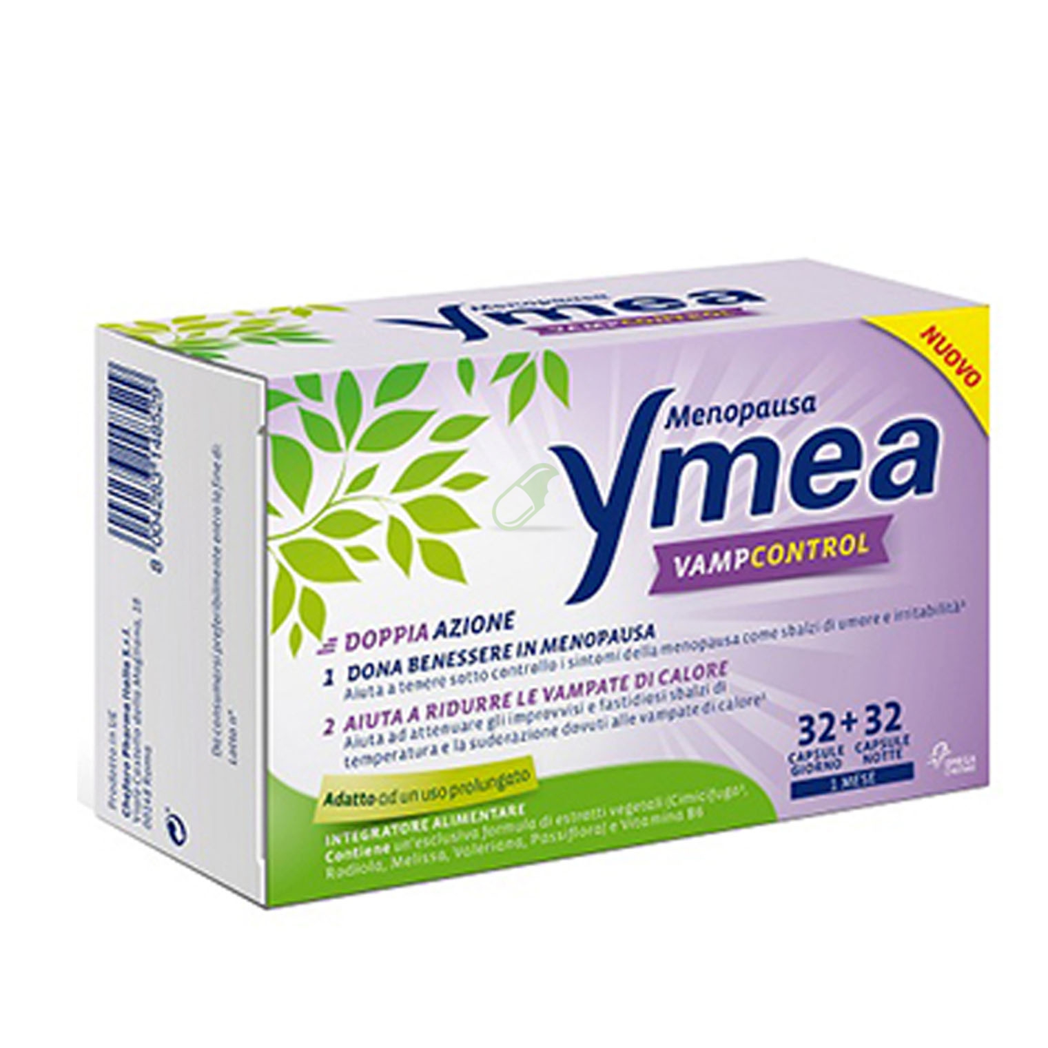 Perrigo Italia Linea Menopausa Ymea Vamp Control Integratore 32+32 Capsule NF