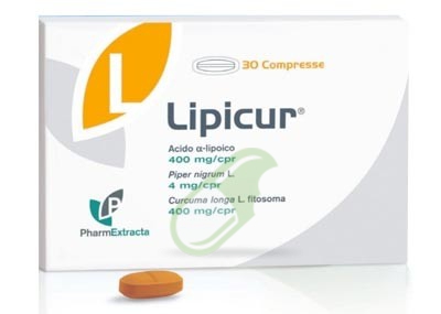 Pharmextracta Linea Benessere del Sistema Nervoso Lipicur Integratore 30 Compr.