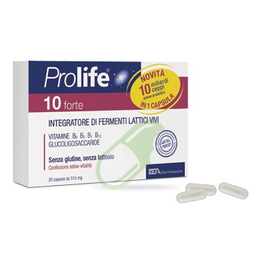Prolife Linea Intestino Sano Prolife 10 Forte Fermenti 20 Capsule