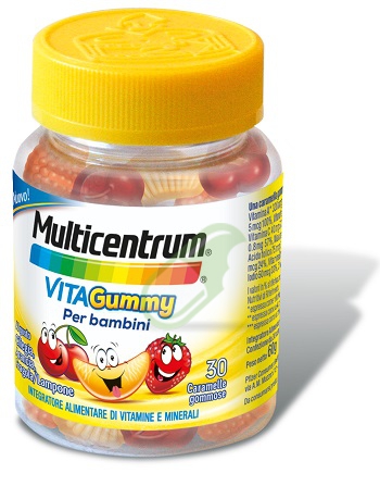 Multicentrum Linea Bimbo Multicentrum Vitagummy 30 Carammelle Gommose