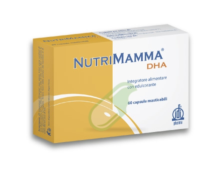 Idipharma Linea Gravidanza Nutrimamma DHA Integratore 60 Capsule masticabili
