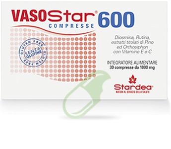 Stardea Linea Circolazione e Microcircolo Integratori Vasostar 600 30 Compresse