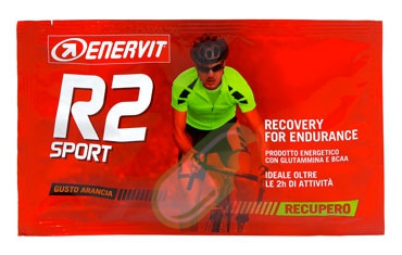 Enervit Sport Linea Energia R2 Sport Prodotto Energetico 1 Bustina Gusto Arancia