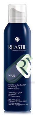 Rilastil Linea Man Gel da Barba Delicato e Soffice Pelli Sensibili Uomo 150 ml