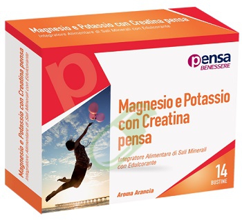 Pensa Linea Vitamine e Minerali Magnesio e Potassio con Creatina 14 Bustine