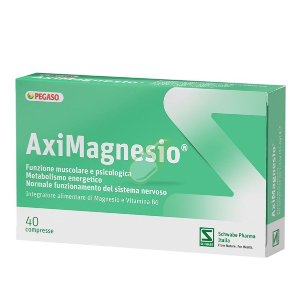 Pegaso Linea Benessere Aximagnesio Integratore 40 Compresse