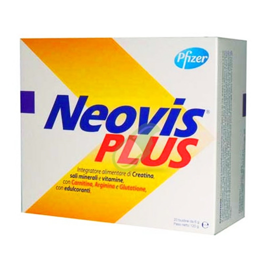 Neovis Linea Plus Integratore Creatina Vitamina Sali Minerali 20 Bustine